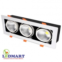 Đèn Led Âm Trần Rọi Đôi TOPAZ KingLed 30W GL-3*10SS-V334-V/TT/T